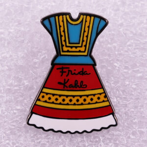 Pin robe colorée inspirée de Frida Kahlo