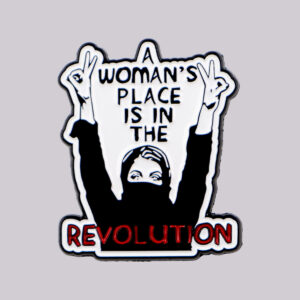 Pin féministe Femme et révolution