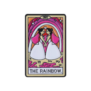Pin tarot The Rainbow avec deux mariées