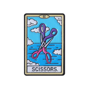 Pin tarot lesbien Scissors vu de face